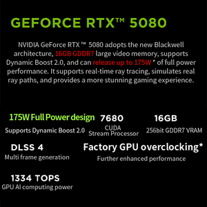 โน้ตบุ๊กเกมมิ่ง Legion R9000P รุ่นปี 2025 ประสิทธิภาพสูง 9 9955HX แรม 32GB ความจุ 1TB การ์ดจอ RTX5080 หน้าจอ 16 นิ้ว 240Hz ความละเอียด 2.5K รองรับสี DCI-P3 สำหรับอีสปอร์ต - Product Image 5