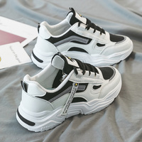 Chaussures de papa pour femmes Semelle intérieure en EVA à semelle épaisse Baskets sportives décontractées Vente en gros