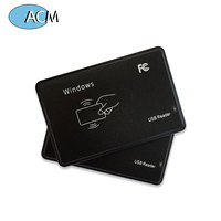 Lector de Tarjetas de Proximidad USB RFID Inteligente Sin Contacto de 125Khz Universal para Escritorio con Sistema Windows y Linux, Precio de Fábrica