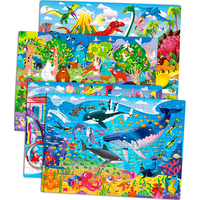 Fabricant vérifié, vente chaude, puzzle pour enfants de haute qualité, personnalisé, 100 pièces, jeu de puzzle personnalisé pour enfants