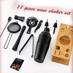 ชุดเชคเกอร์คุณภาพสูง IStapromo ของขวัญสุดพิเศษ อุปกรณ์เสริมสำหรับบาร์ เครื่องมือบาร์เทนเดอร์ พร้อมที่วาง - Product Image 3