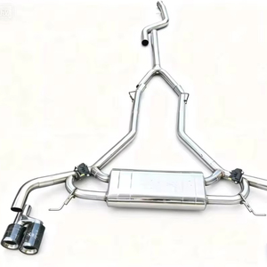 Escape Catback de Acero Inoxidable de Lujo con Tubo para <span class=keywords><strong>BMW</strong></span> X5 X6 <span class=keywords><strong>XDrive</strong></span> <span class=keywords><strong>40i</strong></span> G05 G06 3.0T B58 2019-2022 Acabado Crudo - Product Image 1