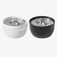 Fontaine à eau automatique pour animaux de compagnie de 3 L, pompe silencieuse, fontaine à eau circulante pour chats et petits chiens, distributeur d'eau fraîche de grande capacité