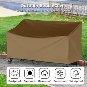 Housse de canapé d'extérieur Tracing en tissu Oxford 210D avec cordon de serrage, protection contre les intempéries, imperméable et anti-poussière - Product Image 5