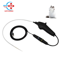 Caméra d'endoscopie vétérinaire flexible HC-R028F, vidéo HD, équipement d'endoscopie animale, instrument vétérinaire portable