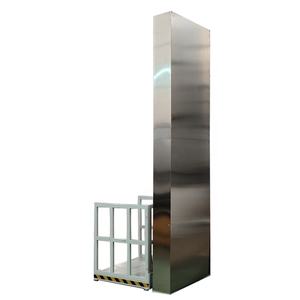 Disesuaikan <span class=keywords><strong>Lift</strong></span> penumpang perumahan kecil rumah aman rantai angkat hidrolik kondisi baru 380v meja pengangkat tegangan - Product Image 3