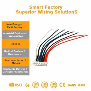 Harnais de câblage professionnel sans fil en PTFE, indice IP65, pour générateur, fiabilité du moteur, panneau de commande PLC, système de servomoteur - Product Image 2