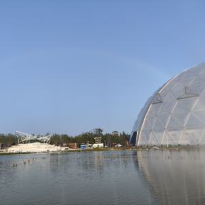 Personalizzato artificiale arcobaleno fontana a spruzzo per il giardino abbellimento caratteristica unica dell'acqua su misura spettacolo all'aperto cascata caratteristica - Product Image 4