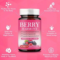 Comprimés d'équilibre pour femmes OEM/ODM avec vitamines et harmonie des baies