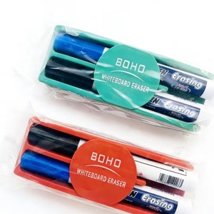 แปรงลบกระดานไวท์บอร์ดแม่เหล็กราคาประหยัด พร้อมที่ใส่ปากกาไวท์บอร์ด - Product Image 2