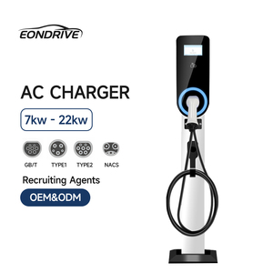 EONDRIVE Montado EN LA Pared Ip65 OCPP1.6J 7kw a 22kw Ev Ac Estación de Carga Rápida para Comercial y Hogar - Product Image 1