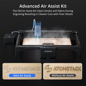 Máquina de Grabado y Corte Láser <span class=keywords><strong>ATOMSTACK</strong></span> X70 A70 Max de 70W con Enfoque Automático, 800*850mm, 400mm/s para Proyectos de Bricolaje en Madera, Metal y Cerámica - Product Image 6