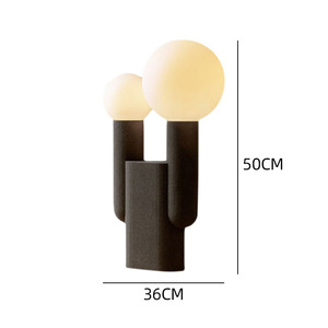 Lámpara de Mesa de Resina Minimalista Posmoderna, Lámpara Decorativa Nórdica de Diseño para Sala de Estar, Dormitorio, Hoteles y Alojamientos Personalizados - Product Image 2