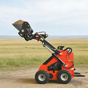 Vente flash : Mini chargeuse compacte avec accessoires interchangeables (tondeuse, motoculteur, cultivateur) pour les opérations de plantation en ferme et sur les champs - Product Image 1