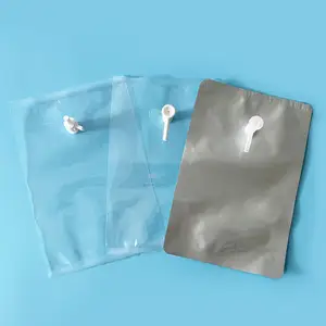 Plastic Pvf Producer Tedlar Dual Valve Foil Air Single Valve Aluminum Foil Gas Sampling Bag Collection