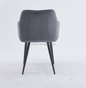 Hotel Restaurant High Density Foam Dining <strong>Chair</strong> Home Furniture <strong>Pine</strong> <strong>Kitchen</strong> <strong>Chairs</strong> High Level Modern Metal Leg Designer <strong>Chairs</strong> - Product Image 4
