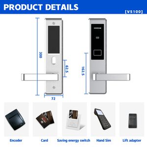 Tốt Nhất Rfid Cửa Khách Sạn Thông Minh An Ninh Key Reader Hệ Thống Thẻ An Toàn Điện Tử Bằng Gỗ Khóa Từ Trung Quốc Thương Hiệ<span class=keywords><strong>u</strong></span> Xi Lanh - Product Image 3