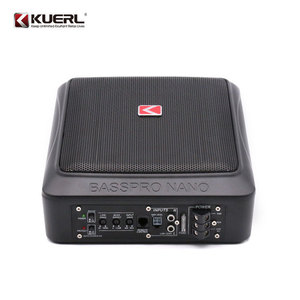 Kuerl BASSPRO NANO 7x10 pouces 12V Subwoofer de voiture ultra fin, basses pures - Product Image 2
