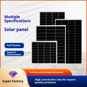 Panneaux solaires monocristallins et multicristallins 50W-620W, alimentation hors réseau, production d'énergie solaire, module photovoltaïque - Product Image 1