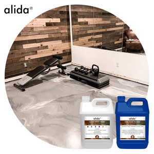 Rivestimento per Pavimenti in Resina Epossidica Trasparente di Alta Qualità, Resistente ai Raggi UV, Bicomponente, Adesivo Liquido e Sigillante, Prodotto <span class=keywords><strong>Alida</strong></span> - Product Image 1