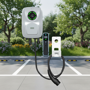 Colonnina di Ricarica EV AC ad Alta Potenza <span class=keywords><strong>EVI</strong></span> 22KW/32A con Bilanciamento Dinamico del Carico 7-22KW, Protocollo OCPP 1.6 <span class=keywords><strong>e</strong></span> Gestione Cloud - Product Image 3