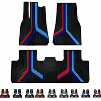 Tapis de sol de voiture en caoutchouc latex résistant toutes saisons, sans odeur, ensemble de tapis de voiture sur mesure pour Tesla Model Y