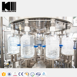 Linea di produzione semiautomatica/automatica della macchina di rifornimento liquida dell'acqua pura della bottiglia di acqua dell'animale domestico <span class=keywords><strong>da</strong></span> 5 litri 10 litri su misura della fabbrica - Product Image 2