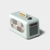 Nuevo Diseño de Aire Acondicionado Portátil, Móvil, DC 12V 24V, Enfriamiento Potente, para Exteriores, Camping, Hogar, Auto, RV, Fuente de Energía Eléctrica