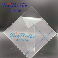 Feuille acrylique transparente de haute qualité, taille personnalisée, feuille de PMMA découpée sur mesure, pliable et compatible avec l'impression, format A4