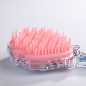OT Elling Lovely, reative ranransparent Hell Hape Air Rush ITH equequines o irirls stustom atteratlin etangling Hairbrush - Product Image 6