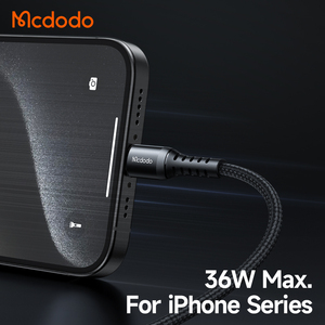 สายชาร์จ <span class=keywords><strong>Mcdodo</strong></span> 564 ทนทาน 60W ชาร์จเร็ว รองรับ PD ความยาว 0.2 ม./1 ม. สายไนลอนหุ้มโลหะ ทนทาน หัว USB-C สำหรับแล็ปท็อป แท็บเล็ต และโทรศัพท์ - Product Image 5
