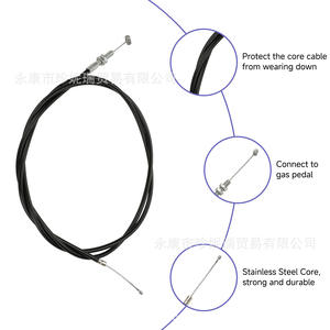 สายคันเร่งรถโกคาร์ท Zhen Nirui ยาว 75 นิ้ว แบบตรง สำหรับเครื่องยนต์ 2 จังหวะ 90cc 110cc อุปกรณ์ซ่อมแซม - Product Image 2