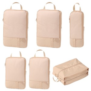 Sacs de voyage pliables en polyester ODM/OEM pour vêtements, sous-vêtements, voyages d'affaires, sacs de rangement portables <span class=keywords><strong>compartiment</strong></span>és - Product Image 6