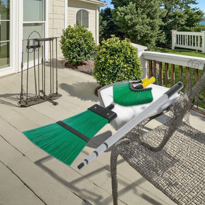 11 ans BSCI usine professionnelle <span class=keywords><strong>télescopique</strong></span> PP <span class=keywords><strong>balai</strong></span> de jardin, HAP porte brosse de balayage, cour brosse brosse de jardin fabrication - Product Image 1