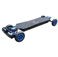 Planche à roulettes électrique Flipsky Top Speed, durable, en fibre de carbone, avec double FSESC 75100 et batterie 14S.