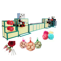 Hede High Output Single Screw PE/PP Plastic Knooploze Bloemengaas Productielijn voor Fruit- en Groenteverpakkingen Netzakken Bad