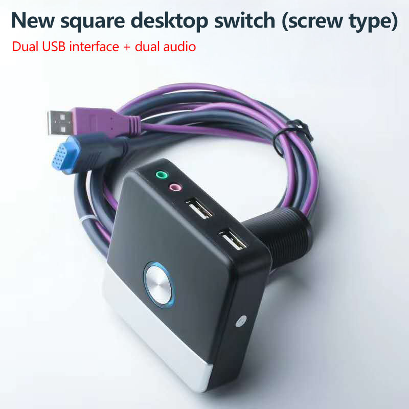 Adhesivo cuadrado negro