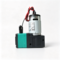 Pompe à diaphragme haute performance 7W 24V DC, 300ml/min, moteur à balais de charbon, micro-pompe à vide pour imprimante jet d'encre et équipement médical