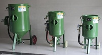Contrôle pneumatique à haute pression mobile 150L avec Deadman Handle Blast Pot Manual Wholesale Blasting Pot Factory for Sale