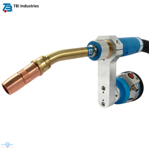 Antorcha de soldadura Tbi Industries RM42G W con cabezal angulado refrigerado por agua para robots Kuka, ABB, Fanuc y Yaskawa - Product Image 1