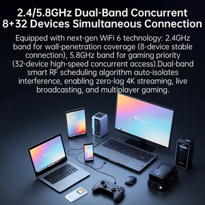 Venta caliente Plery M352 Pro <span class=keywords><strong>Mobile</strong></span> <span class=keywords><strong>Hotspot</strong></span> WiFi6 5G al aire libre LED pantalla táctil WiFi <span class=keywords><strong>Router</strong></span> 6000mAh batería 8 Firewall incorporado - Product Image 3