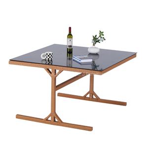 Istiflenebilir hint kamışı bahçe mobilyaları Set kanepe sandalyeler masa kış bahçesi açık veranda hasır sandalye - Product Image 4