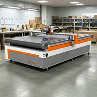 Máquina CNC para Cortar y Ranurar Cartón Corrugado, Plotter para Cartón con Motor, Engranaje y PLC con Certificación CE, 1 Año de Garantía