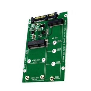 Adaptor Solid State NGFF M.2 ke SATA, Adaptor Hard Disk MSATA ke SATA, Adaptor 2-in-1 - Product Image 6