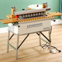 Machine à chantourner automatique portable pour le travail du bois, petite machine à coller et à tailler les chants