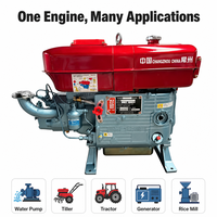 Nouveau moteur diesel Changchai monocylindre 4 temps refroidi par eau de 30 CV ZS1115 pour usage domestique à haute productivité