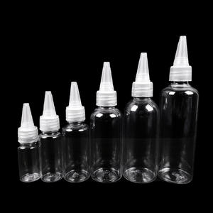Good Quality 100ml 120ml 200ml 250ml <b>Squeeze</b> <b>Bottle</b> Transparent Oil <b>Bottles</b> Applicator <b>Bottle</b> for Hair - Product Image 2