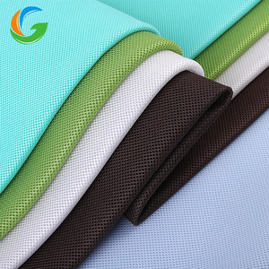 Golden 135G Sandwich Mesh Fabric Haute Élastique 3D Sequin Housse de Siège de Voiture Couche de Coussin pour Filles pour Bagages et Vêtements - Product Image 1