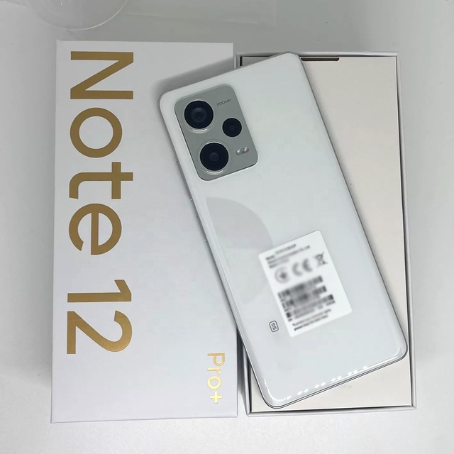 Original 98% New Second-hand Cellphone for Redm Note 12 Pro+ 5G Unlocked Smartphone Android 256GB 2 SIM Used Phones Note 11 13