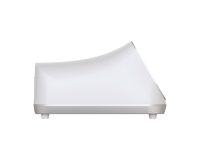 Boîtier moulé par injection en plastique ABS pour équipement médical et esthétique, modèle B02, argent, OEM personnalisé